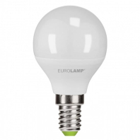 LED Лампа EUROLAMP G45-5W-E14-4000K, Eurolamp, LED-G45-05144(P)