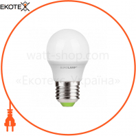 Светодиодная EUROLAMP LED Лампа "Шар" ЕURO G45 5W E27 3000K