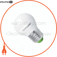 LED лампа G45 5W E27 4000K Eurolamp