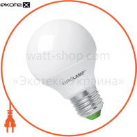 LED лампа G65 8W E27 4000K Eurolamp