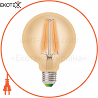 EUROLAMP LED Лампа филамент G95 8W E27 4000K (deco) (50)