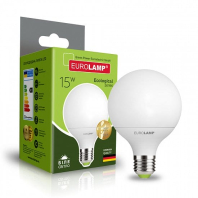 LED Лампа EUROLAMP G95-15W-E27-4000K