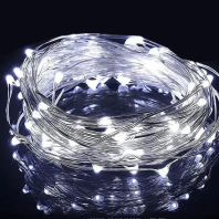 LED Гірлянда лінійна EUROLAMP 10м-6000К (S2)
