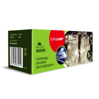 LED Гірлянда лінійна EUROLAMP 5м-6000К, Eurolamp, LED-GL-20/5/60