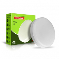 LED Лампа точкова EUROLAMP GX53-8W-4000K, Eurolamp, LED-GX53-0840(N)