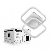 Світильник LED EUROLAMP акриловий квадратний A39 70W 3000-6500K білий, Eurolamp, LED-LS-70-A39(white)