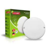 LED Світильник круглий накладний ЖКГ 12W-5000K EUROLAMP, Eurolamp, LED-NLR-12/50(G4)
