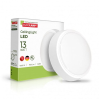 EUROLAMP LED Светильник круглый накладной GM 13W 4000K (60)