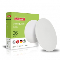 LED Світильник круглий накладний deco 26W-4500K EUROLAMP