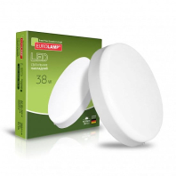 Світлодіодний LED Світильник EUROLAMP круглий накладний GL 38W 5000K