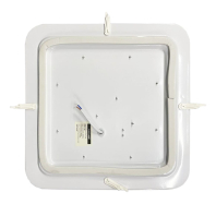 Світлодіодний LED Світильник EUROLAMP квадратний накладний 18W 4000K, Eurolamp, LED-NLS-18/4(F)new