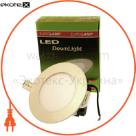 Eurolamp LED-PLR-6/3 eurolamp led светильник круглый downlight 6w 3000k (50)