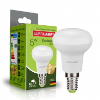 LED Лампа рефлекторна EUROLAMP R50-6W-E14-4000K, Eurolamp, LED-R50-06144(P)