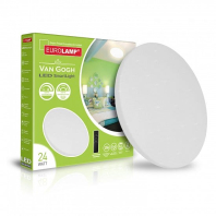 LED Світильник з пультом керування Van Gogh 24W-3000-6500K EUROLAMP
