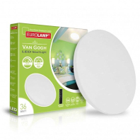 LED Світильник з пультом керування Van Gogh 36W-3000-6500K EUROLAMP