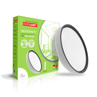 LED Світильник EUROLAMP з пультом керування Modernity White 72W-3000-6500K, Eurolamp, LED-SL-72W-T25(white)