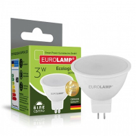 LED Лампа точкова EUROLAMP MR16-3W-GU5.3-4000K