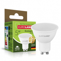 EUROLAMP LED Лампа ЕКО серія "P" MR16 5W GU5.3 3000K 220V