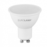 LED Лампа точкова EUROLAMP MR16-5W-GU10-4000K, Eurolamp, LED-SMD-05104(P)