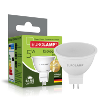 LED Лампа точкова EUROLAMP MR16-5W-GU5.3-4000K