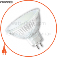 LED лампа MR16 4W GU5.3 2700K SMD5050 frosted cover Eurolamp