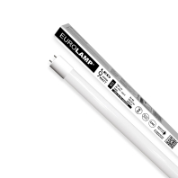 LED Лампа T8 скло EUROLAMP з одностороннім підключенням 9W-6500K, Eurolamp, LED-T8-9W/6500(OS)
