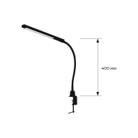 EUROLAMP LED Світильник настільний на струбцині 8W 5000K чорний, Eurolamp, LED-TLS-8W(black)