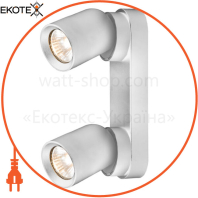 EUROLAMP LED Светильник для ламп 2*30Вт GU10 белый