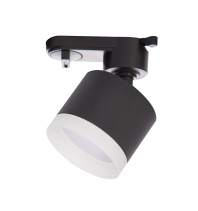EUROLAMP Світильник трековий для ламп GX53 чорний