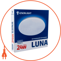Cвітильник стельовий ENERLIGHT LUNA 24Вт 4000К, Enerlight, LUNA24SMD80N