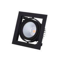 Світильник вбудований MAXUS ASSISTANCE GRILLE PRO 1x30W 3500K 38* GRAY