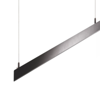 Світильник лінійний Maxus assistance Line Slim Pro 30W 80Ra 4000 900mm 140B Down IP20 Black linkable, Maxus, MASL-30-84-09DCL-BL