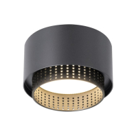 Світильник точковий накладний-врізний без лампи MAXUS Design Downlight Base GX53 Black 2in1, Maxus, MAX-D-GX53-BL