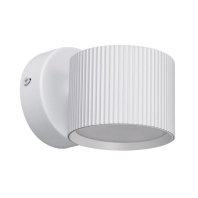 Світильник точковий накладний поворотний без лампи MAXUS Wave Spot Base GX53 White, Maxus, MAX-SW-GX53-WH