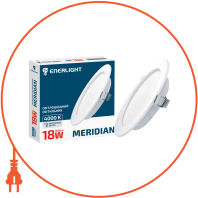 Cвітильник стельовий ENERLIGHT MERIDIAN  18Вт 4000К, Enerlight, MERIDIAN18SMD80N