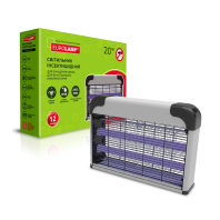 EUROLAMP Світильник для знищення комах для внутрішнього використання 20W 220V IP20, Eurolamp, MK-20(FLUOR)