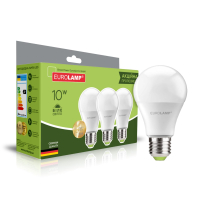 Промо-набір LED Лампи EUROLAMP A60-10W-E27-4000K “2+1”, Eurolamp, MLP-LED-A60-10274(3)