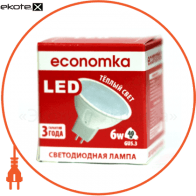 Экономка LED MR16 6w GU5.3-2800 led лампа economka led mr16 6w gu5.3-2800