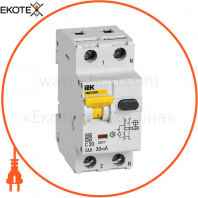 Автоматический выключатель дифференциального тока АВДТ32EM C20 30мА IEK