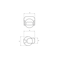 Датчик руху EUROELECTRIC настінний 180° макс. 12м білий IP44, Euroelectric, ST-09(white)
