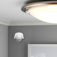 Датчик руху EUROELECTRIC настінний 180° макс. 12м білий IP44, Euroelectric, ST-09(white)