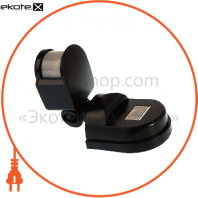Eurolamp ST-10A BLACK euroelectric датчик движения «крючок» черный (50)
