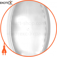 Настінно-стельовий "Еклектика Овал" В-007 (LED) 8w білий опал, Ecostrum, 72084