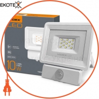 LED прожектор VIDEX 10W 5000K 220V Сенсорний