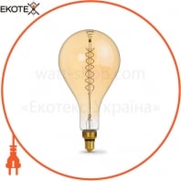 LED лампа VIDEX Filament PS160FASD 8W E27 2200K 220V Диммируемая