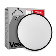 RING матовий 30W 395*60мм 4000К срібний, Vestum, VS-90070