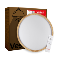 WOOD матовий 60W 375*60мм 3000К-6500К з ДК акація, Vestum, VS-91047