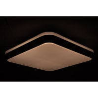 GLOW матовий 60W 391*391*65мм 3000К-6500К з ДК махагон, Vestum, VS-91051