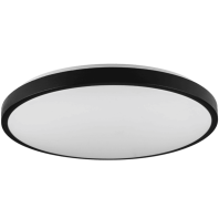RING матовий 80W 480*60мм 3000К-6500К з ДК чорний, Vestum, VS-91056