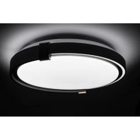 COLISEUM матовий 60W 395*60мм 3000К-6500К з ДК білий з чорним, Vestum, VS-91067